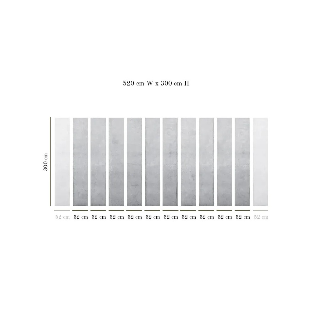 Tapet VLAdiLA Concrete Blocks 520 x 300 cm 300