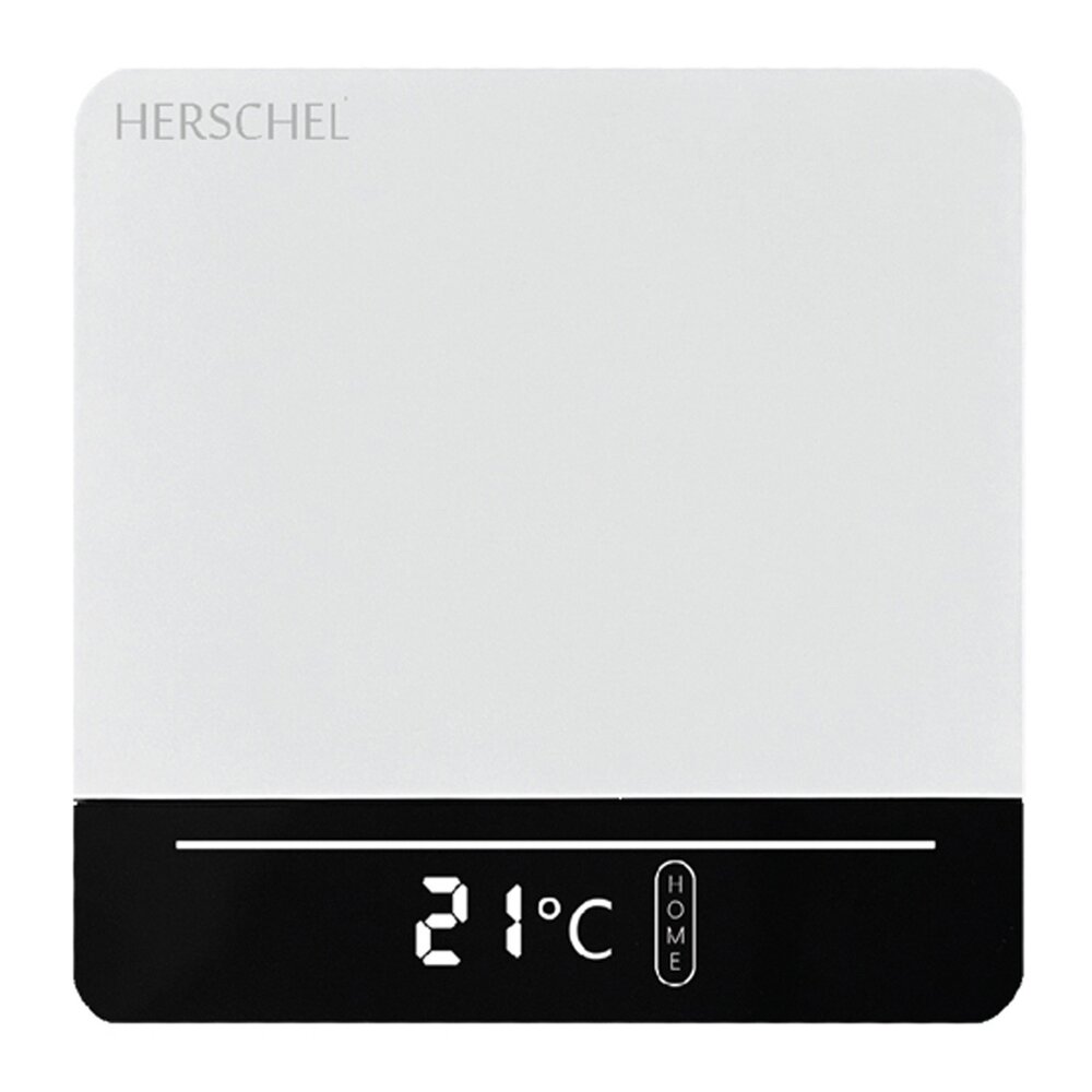 Termostat cu fir Herschel iQ T-MKW alb WiFi si alimentare la retea Herschel