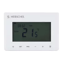 Termostat WiFi Herschel XLS T-MT alb alimentare la retea