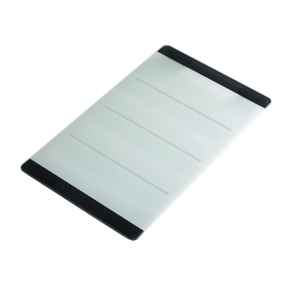 Tocator sticla securizata Alveus Line alb - negru