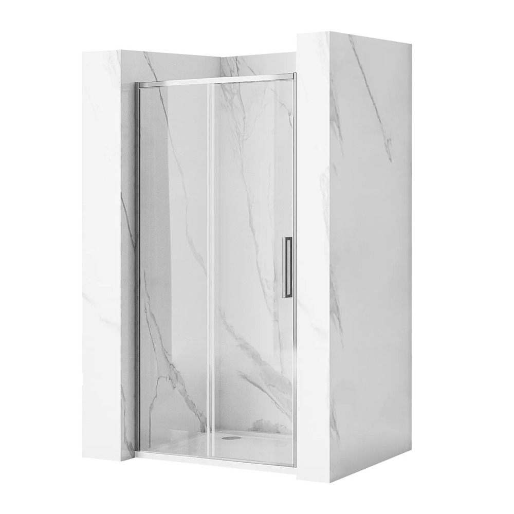 Usa de nisa culisanta Rea Rapid Slide 120 cm sticla 6 mm crom neakaisa