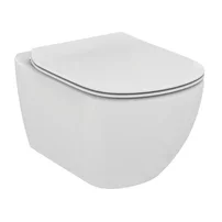 Set vas wc suspendat Ideal Standard Tesi Aquablade cu capac slim