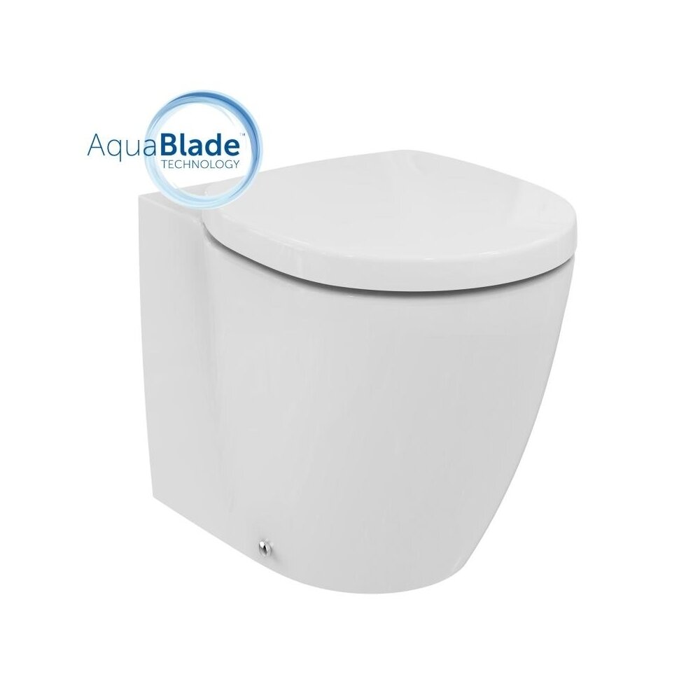 Vas wc pe pardoseala btw Ideal Standard Connect Aquablade pentru rezervor ingropat AquaBlade