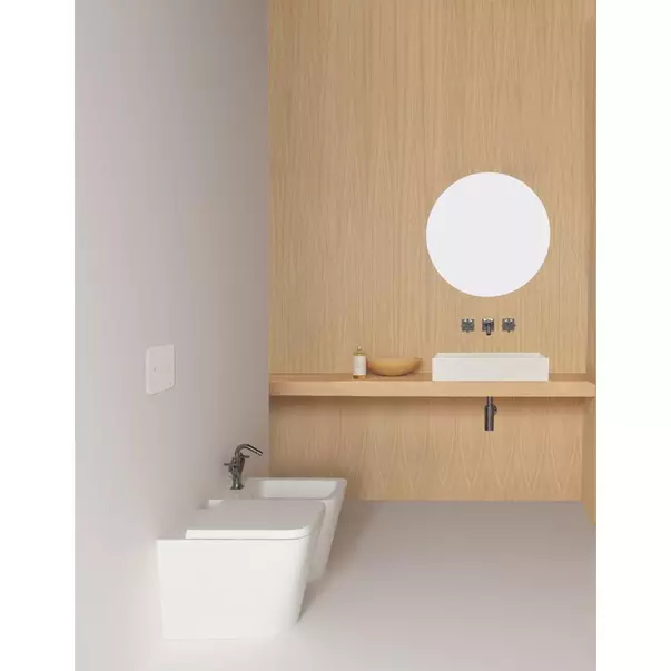 Vas WC pe pardoseala Ideal Standard Atelier Blend Cube BTW alb mat picture - 3