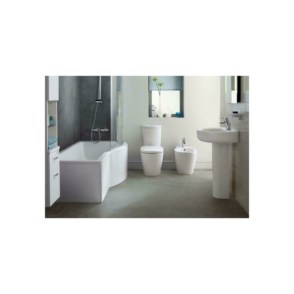 Vas wc pe pardoseala btw Ideal Standard Connect AquaBlade pentru rezervor asezat