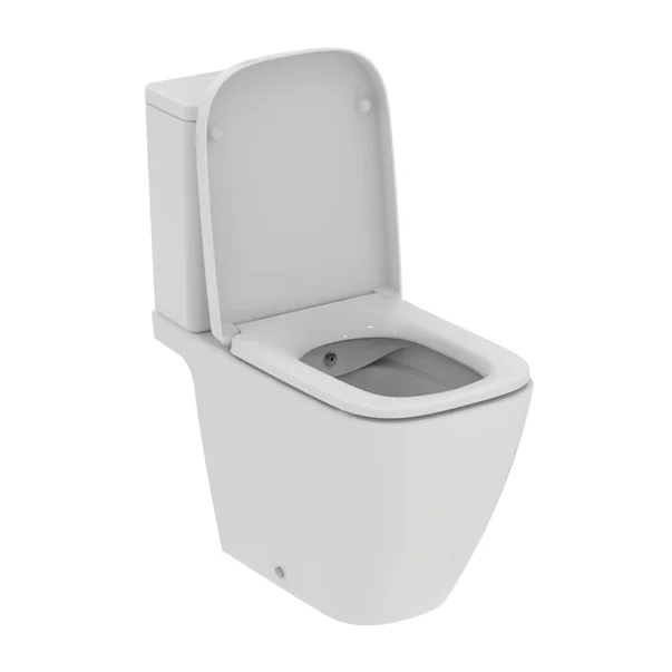 Vas WC pe pardoseala Ideal Standard i.life B cu functie bideu alb rimless picture - 2