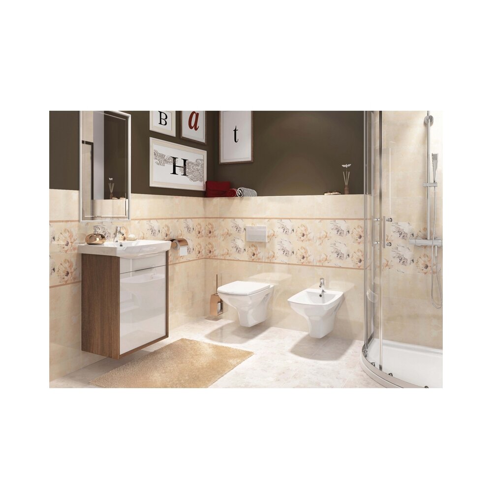 Vas wc suspendat Cersanit Carina New Clean On cu capac inchidere lenta