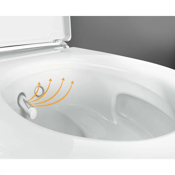 Vas wc suspendat Geberit Aquaclean Mera Classic alb alpin cu functie de bideu electric picture - 6