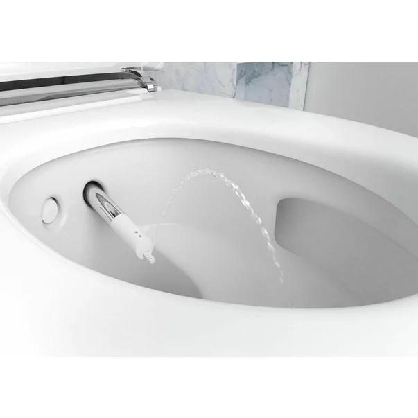 Vas wc suspendat Geberit Aquaclean Mera Comfort alb alpin cu functie de bideu electric picture - 8