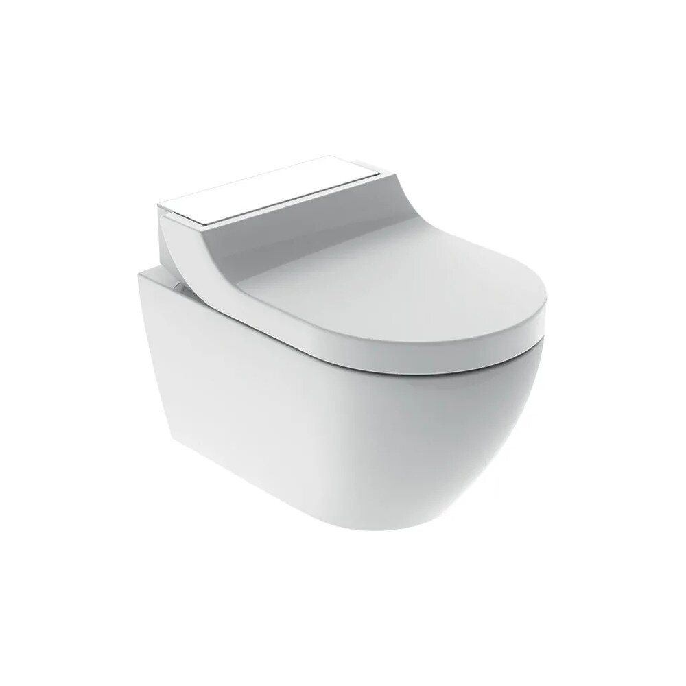 Vas wc suspendat Geberit Aquaclean Tuma Comfort alb cu functie de bideu electric ||Obiecte
