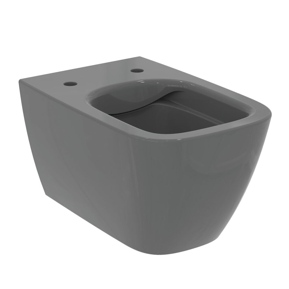 Vas WC suspendat rimless Ideal Standard I.life B gri lucios