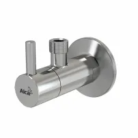 Ъглов смесител с филтър 1/2 инча x 3/8 инча, кръгъл хром, ARV001 Alca