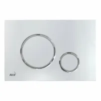 Alca Thin M771 бутон за активиране, гланциран хром - матов хром