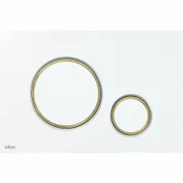 Alca Thin M775 бял - лъскаво златист активаторен капак