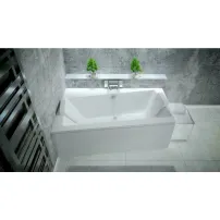 Асиметрична вана Besco Infinity 150x90 см лява