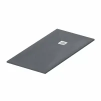 Balneo правоъгълно композитно душ корито 80x120, тъмносиво