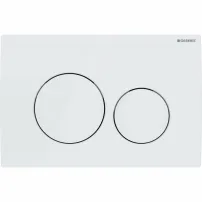 Бутон за активиране Geberit Delta20, алпийско бяло
