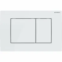 Бутон за активиране Geberit Delta30, алпийско бяло