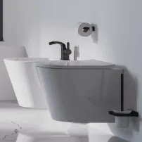 Държач за тоалетна хартия Omnires Darling черен