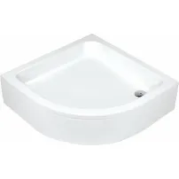 Deante Plus II полукръгло душ корито бяло 90 см