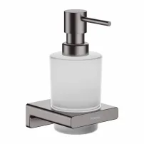 Дозатор за течен сапун Hansgrohe AddStoris черен - матиран хром