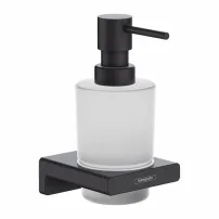 Дозатор за течен сапун Hansgrohe AddStoris, матово черен