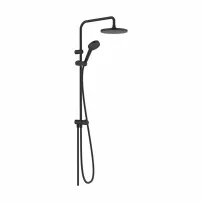 Душ колона Hansgrohe Vernis Blend reno 200 матово черна с 2 функции без батерия