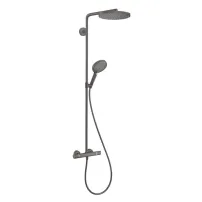 Душ колона с термостатичен смесител, черен цвят Hansgrohe Raindance Select S 240