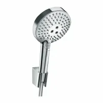 Душ комплект Hansgrohe Raindance Select S 120 хром с 3 функции и портиер