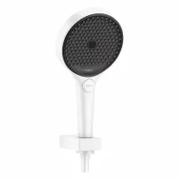 Душ комплект Hansgrohe Rainfinity 130 с портиер, матово бял, 3 функции