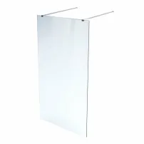 Душ параван Massi Walk In хром 130x195 см прозрачно стъкло