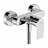 Едноръкохватков смесител за душ Hansgrohe Rebris E, гланциран хром