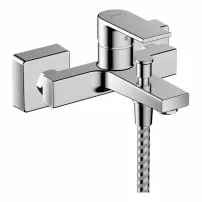 Едноръкохватков смесител за вана и душ Hansgrohe Vernis Shape, гланциран хром
