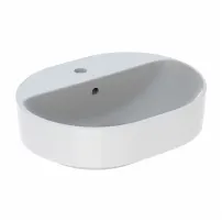 Елиптична мивка за плот Geberit Variform с преливник 50x40 см