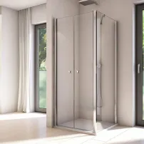 Фиксирана странична стена SanSwiss Solino SOLT2 80 см 6 мм стъкло хром