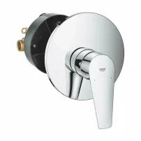 Grohe BauEdge Нов хромиран вграден смесител за душ