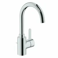 Grohe Eurosmart Cosmopolitan L висок смесител за умивалник, въртящ се чучур, гланциран хром