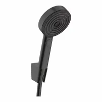 Hansgrohe Pulsify Select 105 Релаксиращ душ комплект с портиер, черен, 3 функции