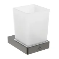 Ideal Standard Atelier Conca квадратна поставка за четки за зъби, магнитно сива
