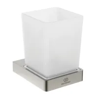 Ideal Standard Atelier Conca квадратна сребриста поставка за четки за зъби Silver Storm