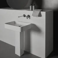 Ideal Standard Atelier Conca правоъгълна пиедестал за мивка, матово бяло
