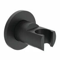 Ideal Standard Ideal Rain Кръгъл държач за душ, матово черен