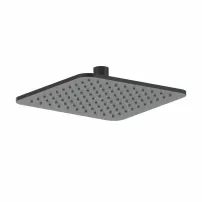 Ideal Standard IdealRain Квадратна душ слушалка, матово черна, 200x200 мм