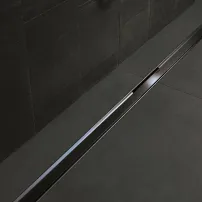 Капак за сифон Geberit CleanLine80 30-90 см, четкано черен