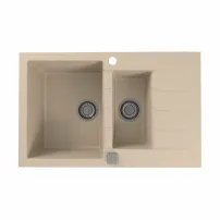Композитна мивка Alveus Cadit 70 крем Terra 79x50см
