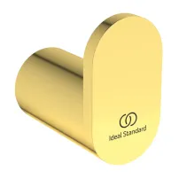 Кръгла закачалка за дрехи Ideal Standard Atelier Conca, златиста, с матово покритие
