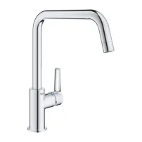Кухненски смесител Grohe Start, гланциран хром, с въртящ се чучур