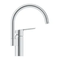 Кухненски смесител Grohe Start с въртящ се чучур, гланциран хром