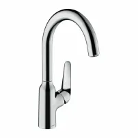 Кухненски смесител Hansgrohe Focus M42 с въртящ се чучур хром
