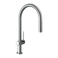 Кухненски смесител Hansgrohe Talis M54 210 хром с издърпващ се душ с 2 вида струя